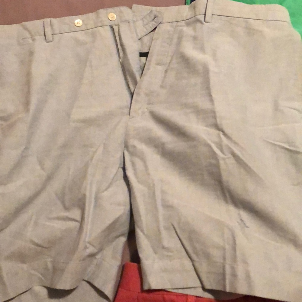 Red & light blue shorts are 44B all others 46B